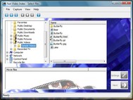 Fast video indexer screenshot